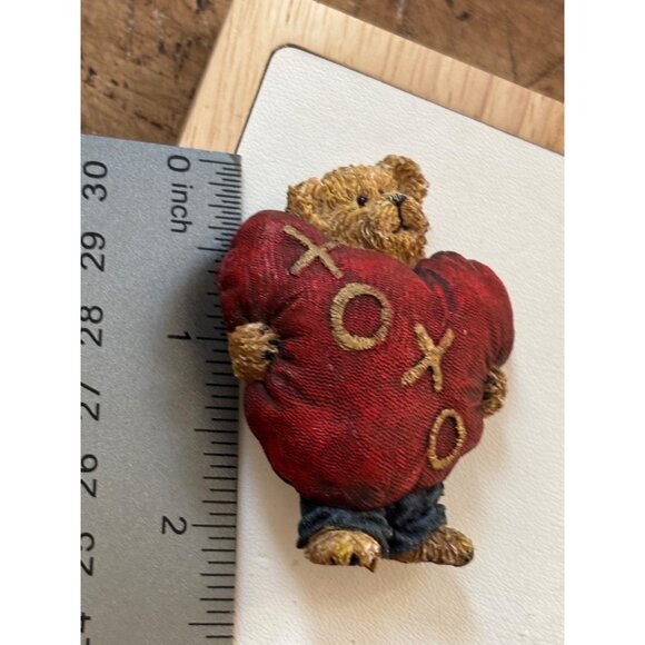 Boyds Bear With Heart & Cottage Pins Collectible Figurines Set - Picture 6 of 10